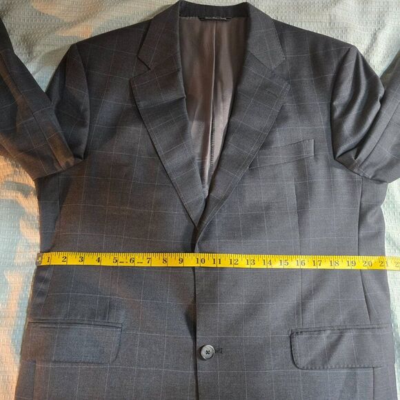 Faconnable Gray Men's Wool Suit 42R/35R - Picture 8 of 16